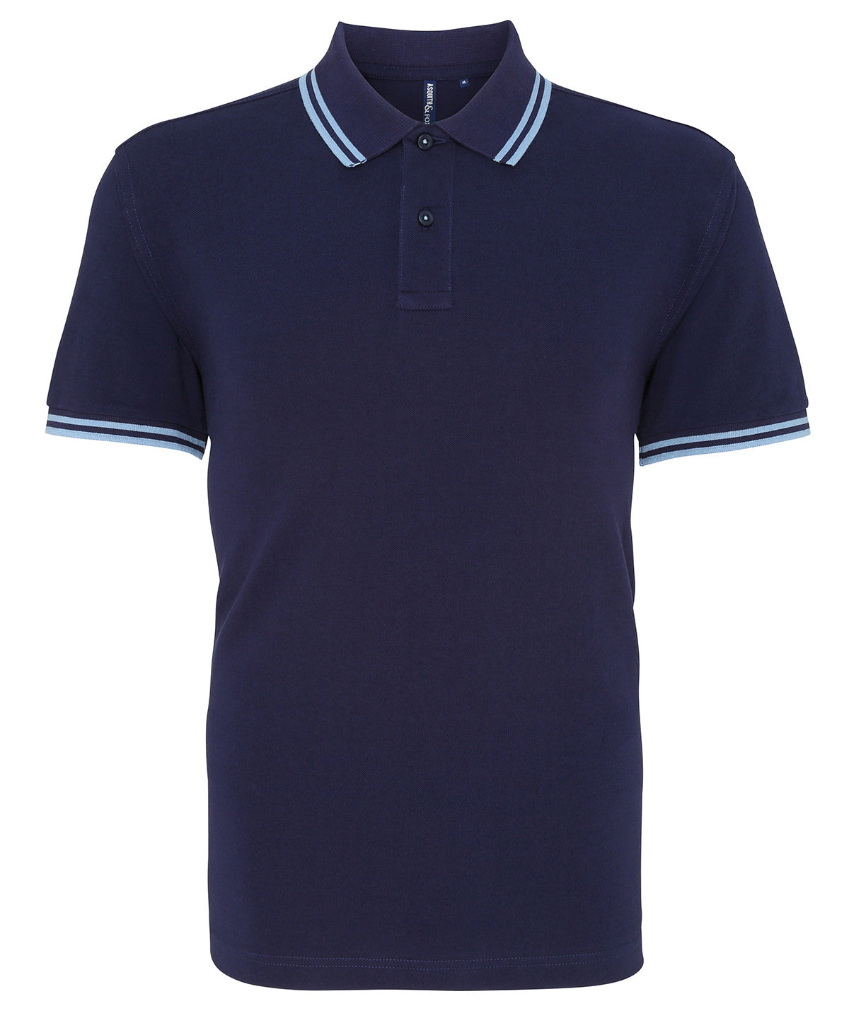 Asquith & Fox Men's Classic Fit Tipped Polo