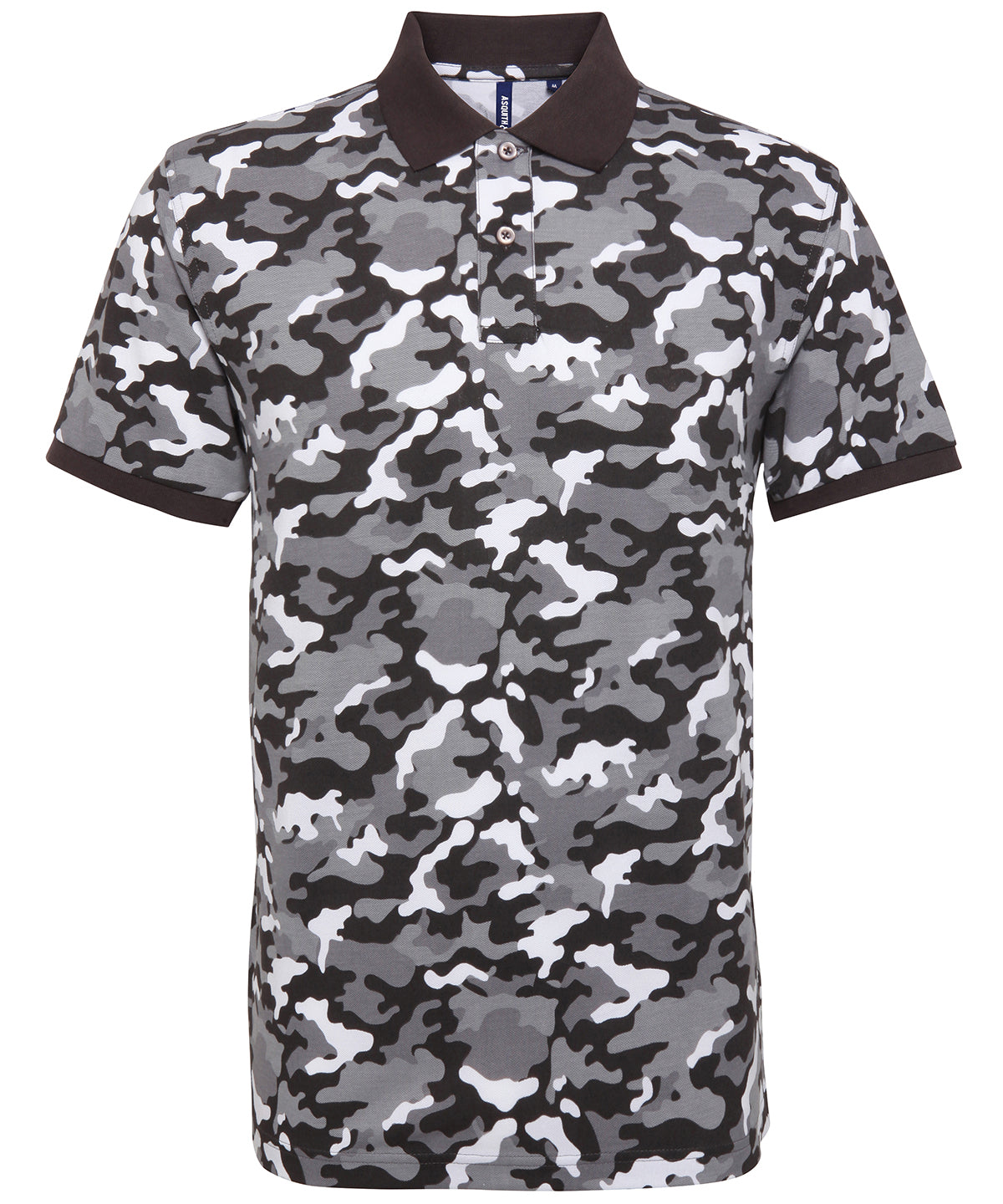 Asquith & Fox Men's Camo Piqué Polo