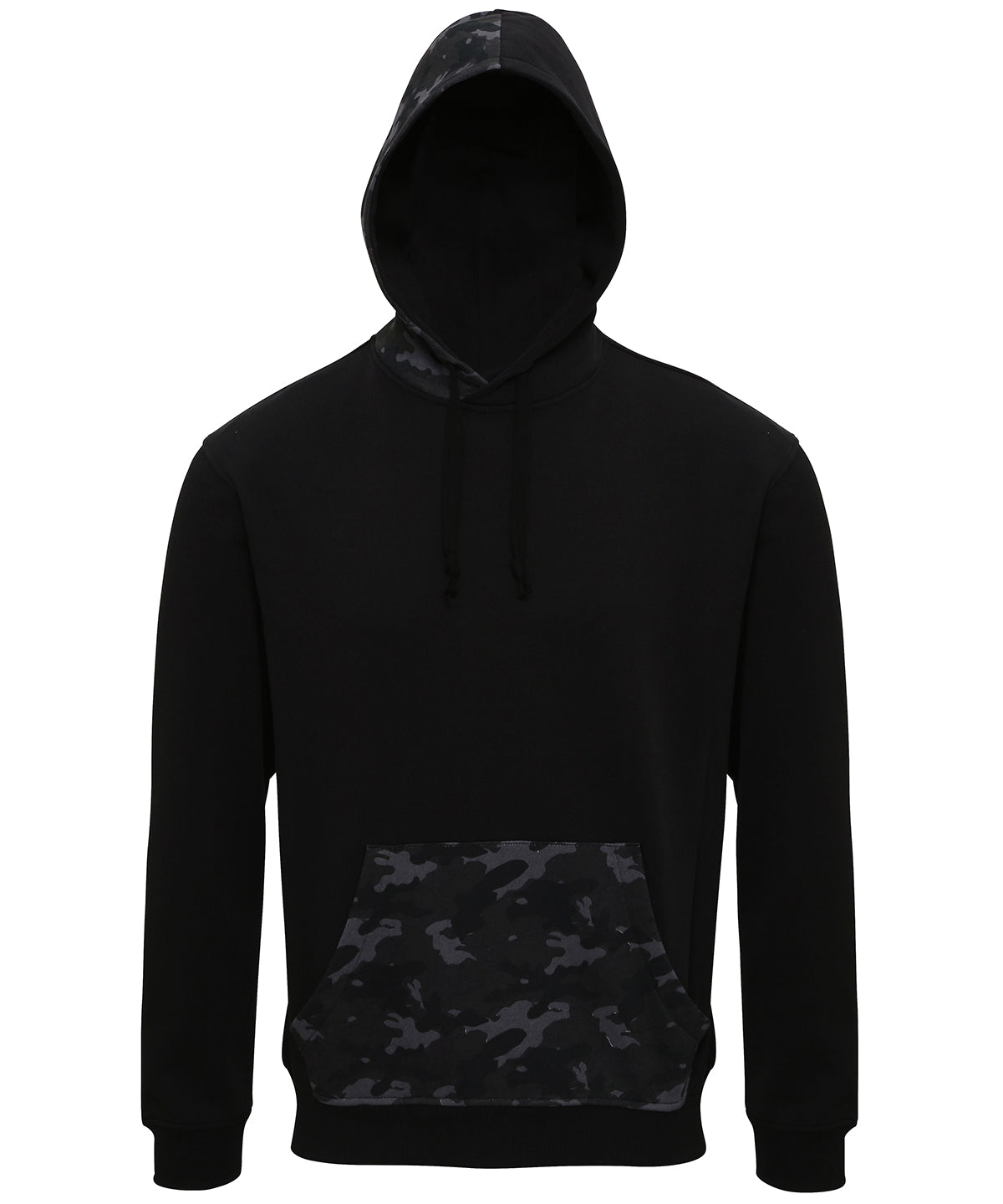 Asquith & Fox Men's Camo Trimmed Hoodie