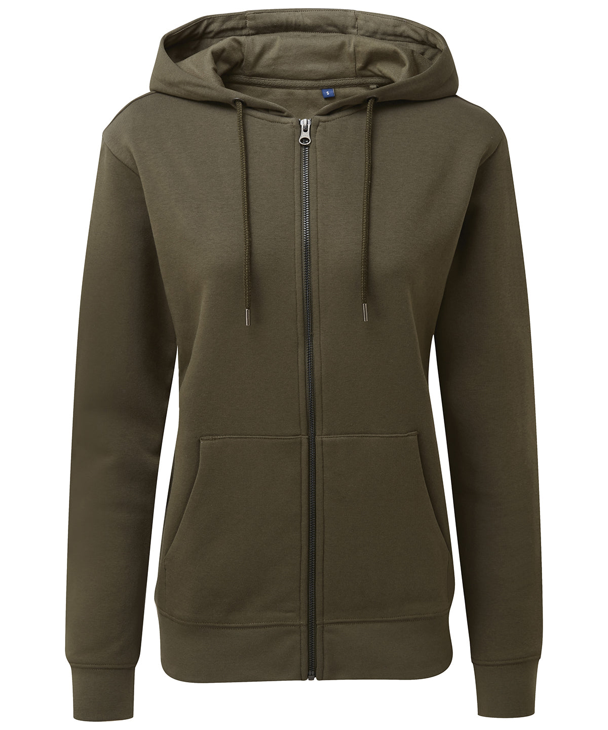 Asquith & Fox Women's Zip-through Organic Hoodie