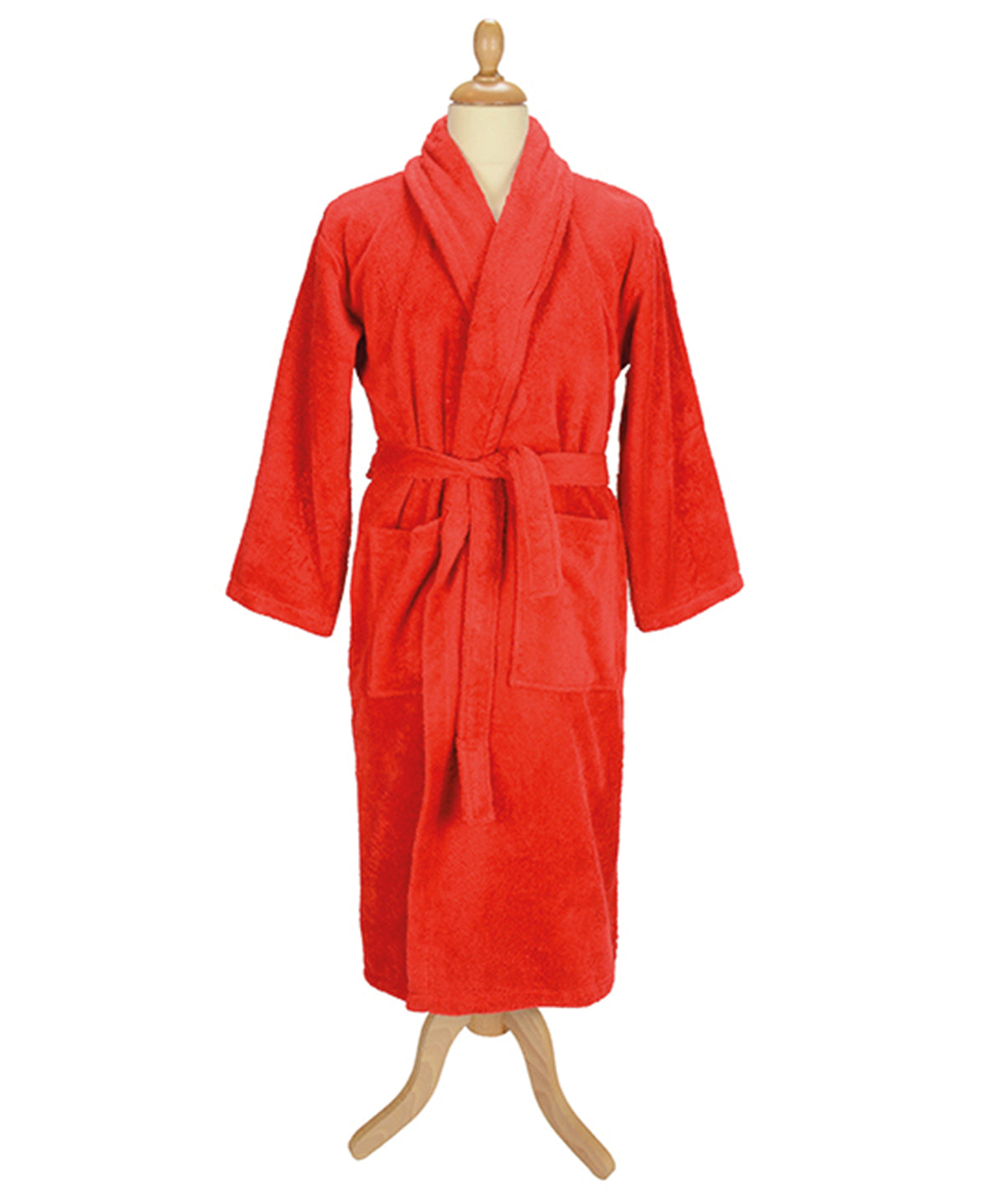 A&R Towels ARTG® Bath Robe With Shawl Collar