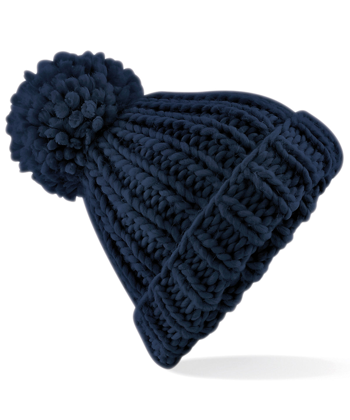 Beechfield Oversized Hand-knitted Beanie