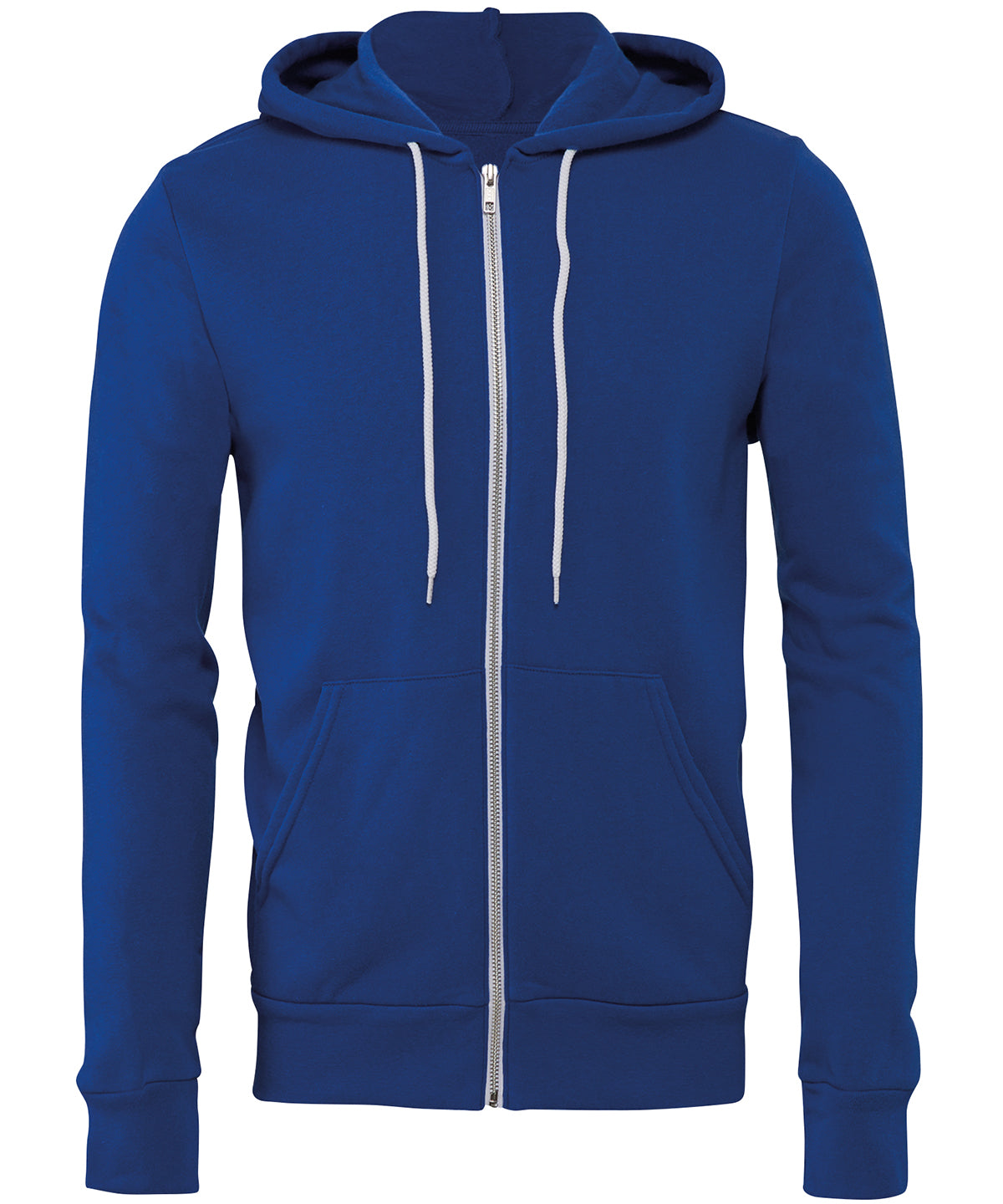 Bella Canvas Unisex Polycotton Fleece Full-zip Hoodie