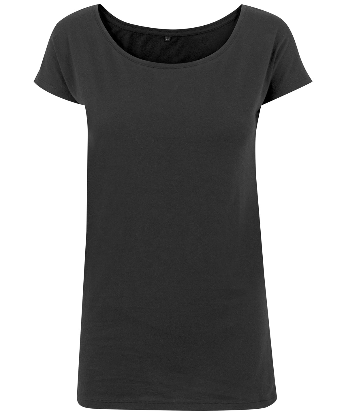 Build Your Brand Women's Wide Neck Tee