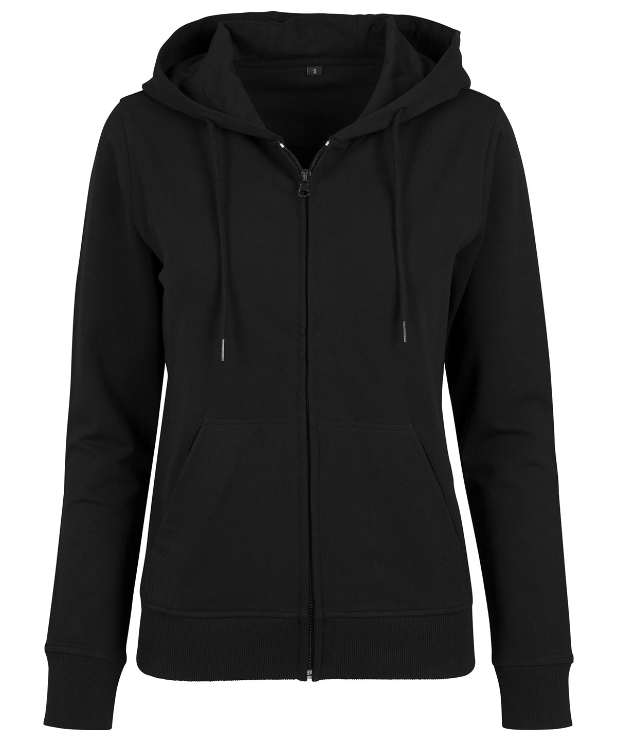 Build Your Brand Women's Terry Zip Hoodie