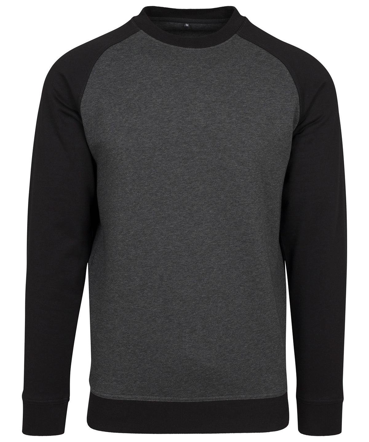 Build Your Brand Raglan Crew Neck