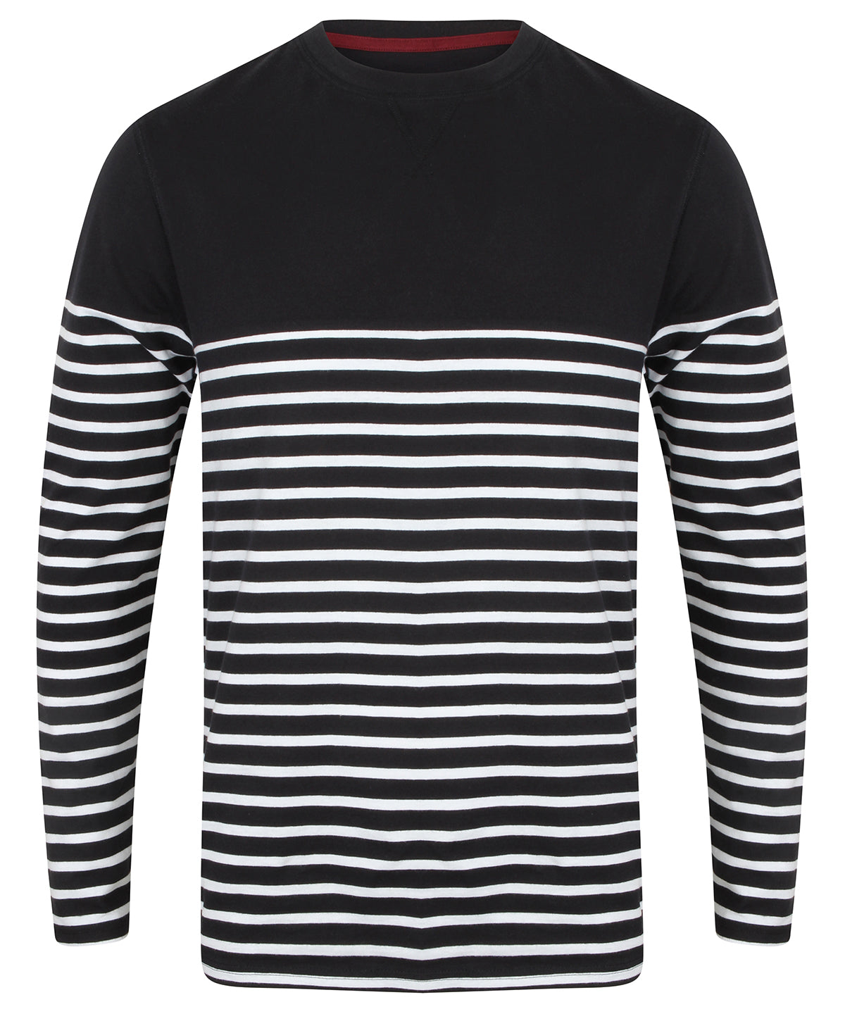 Front Row Long Sleeve Breton Striped T