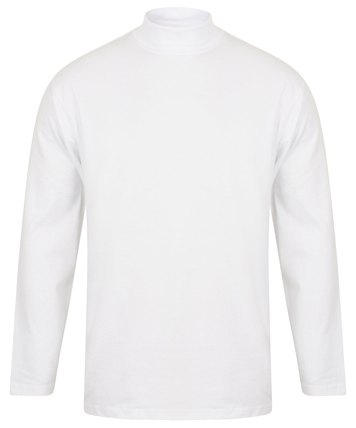 Henbury Long Sleeve Roll Neck Top