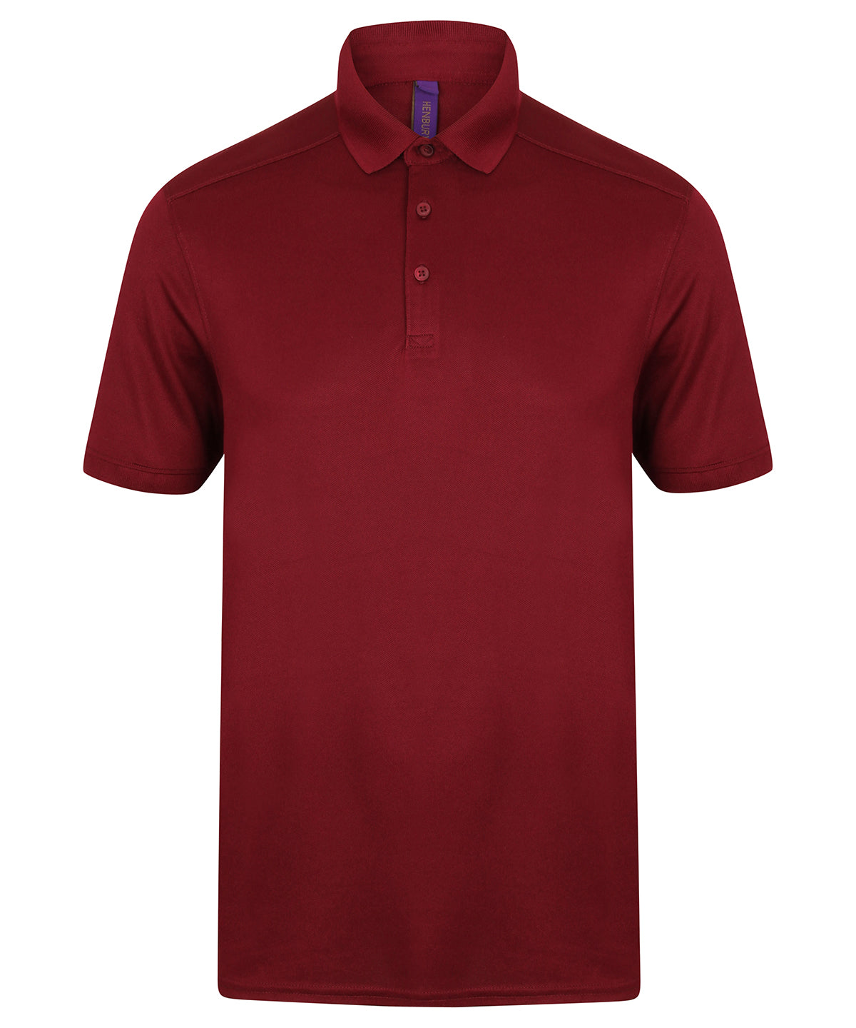 Henbury Stretch Polo Shirt With Wicking Finish (slim Fit)