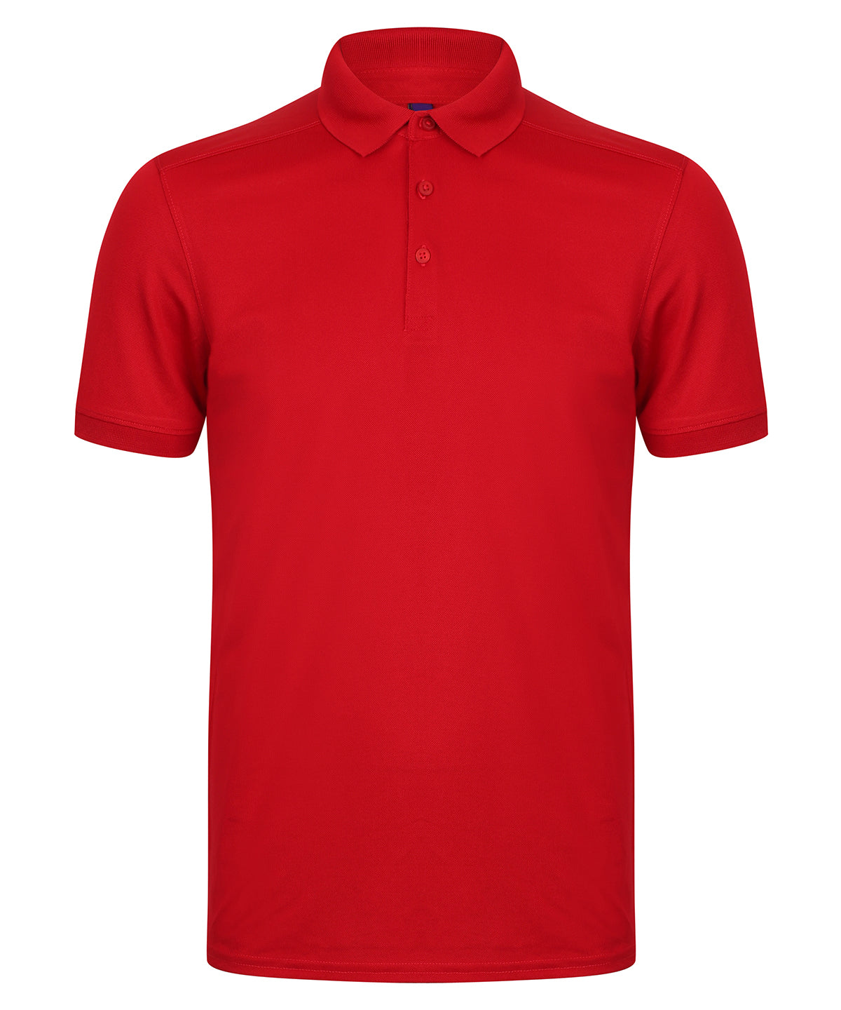 Henbury Stretch Polo Shirt With Wicking Finish (slim Fit)