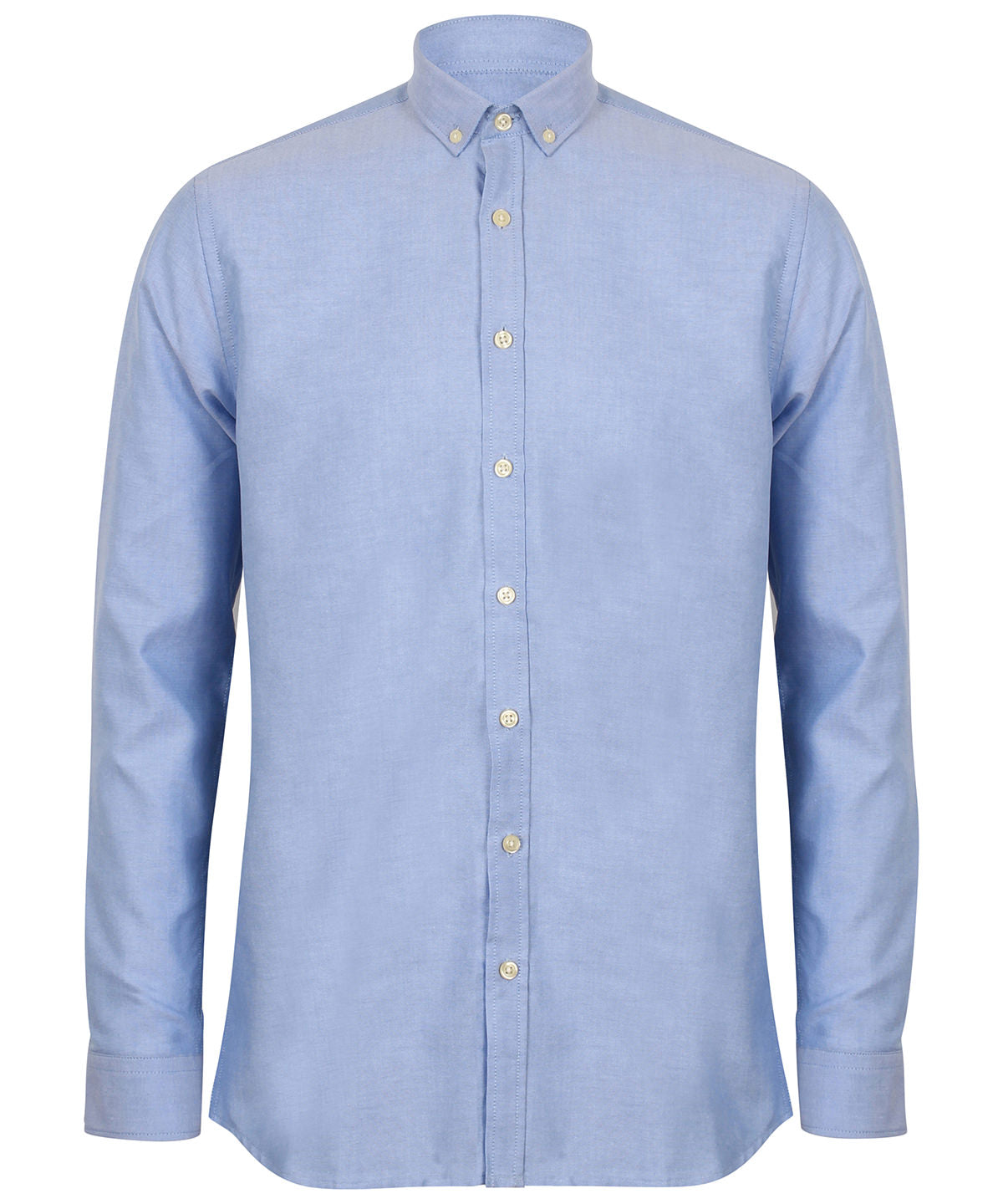 Henbury Modern Long Sleeve Oxford Shirt