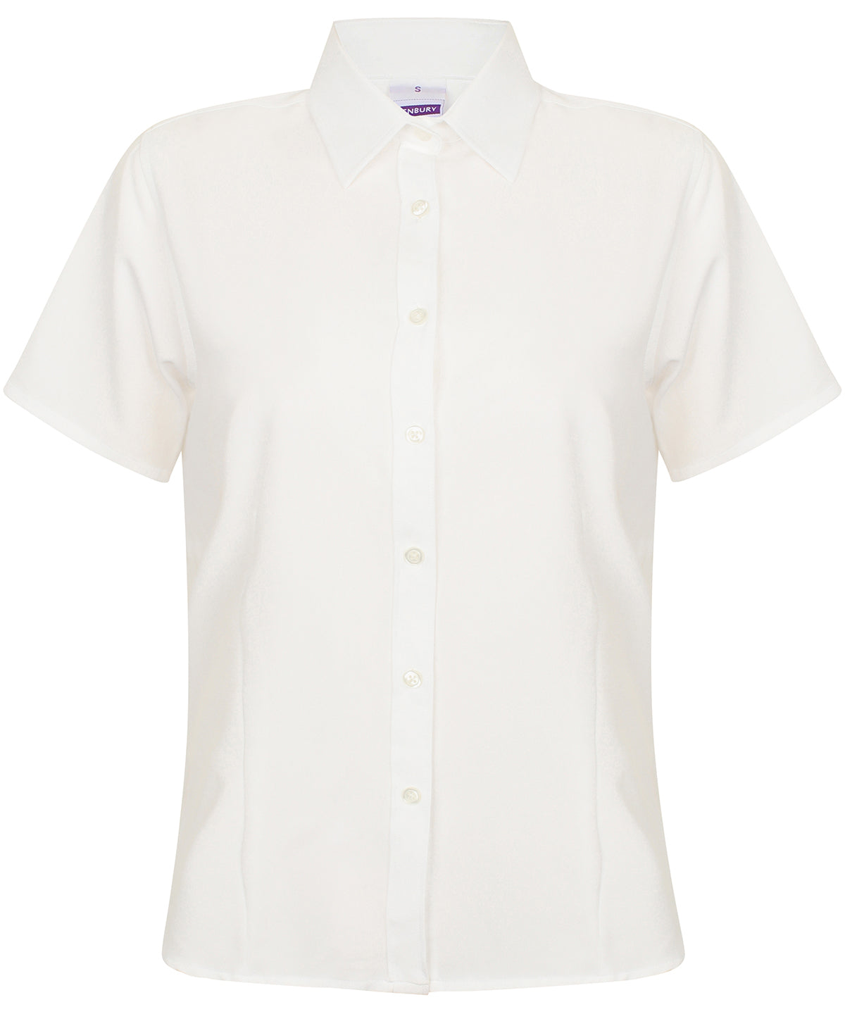 Henbury Women's Wicking Antibacterial Short Sleeve Shirt