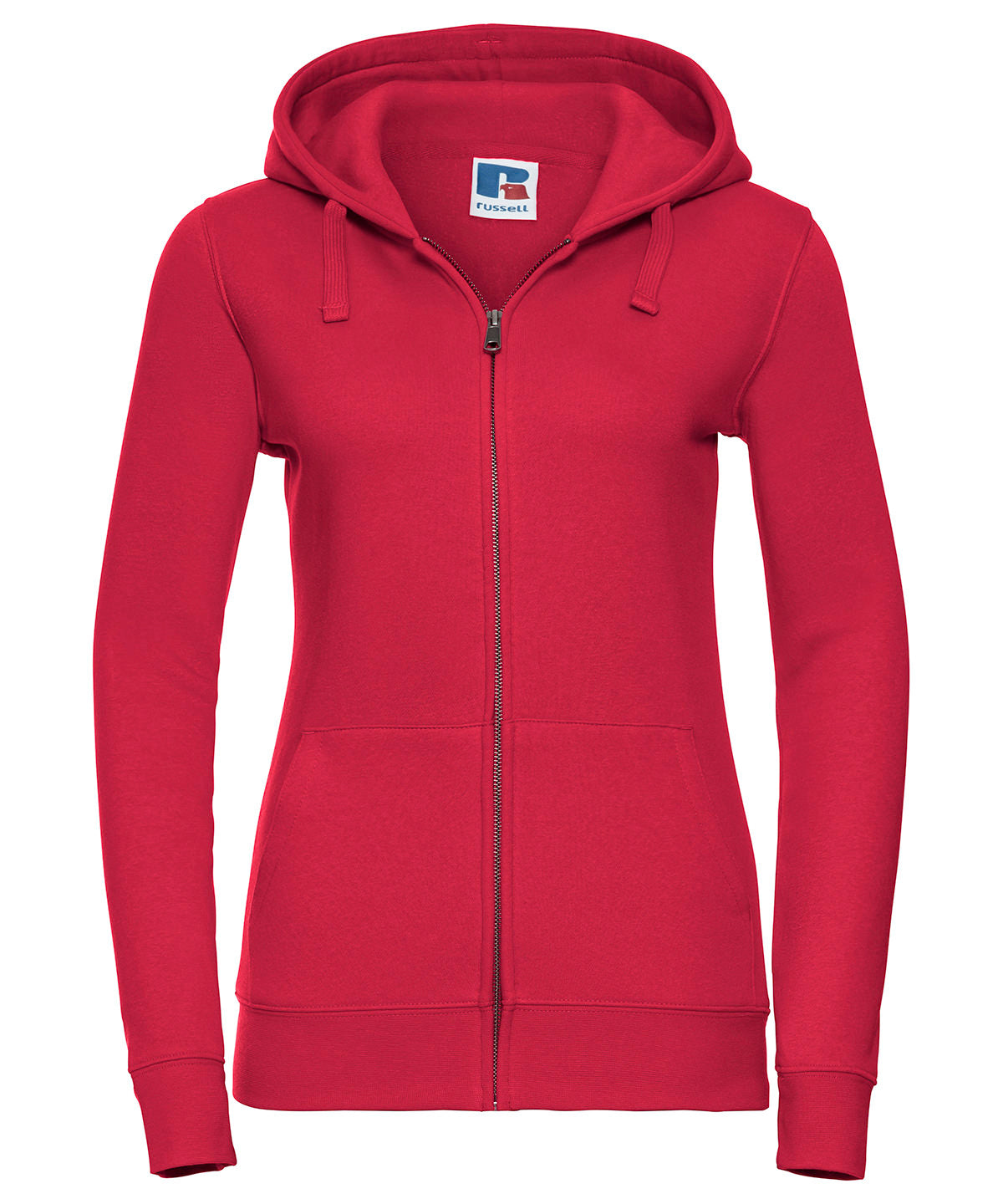 Russell Europe Women's Authentic Zipped Hooded Sweatshirt