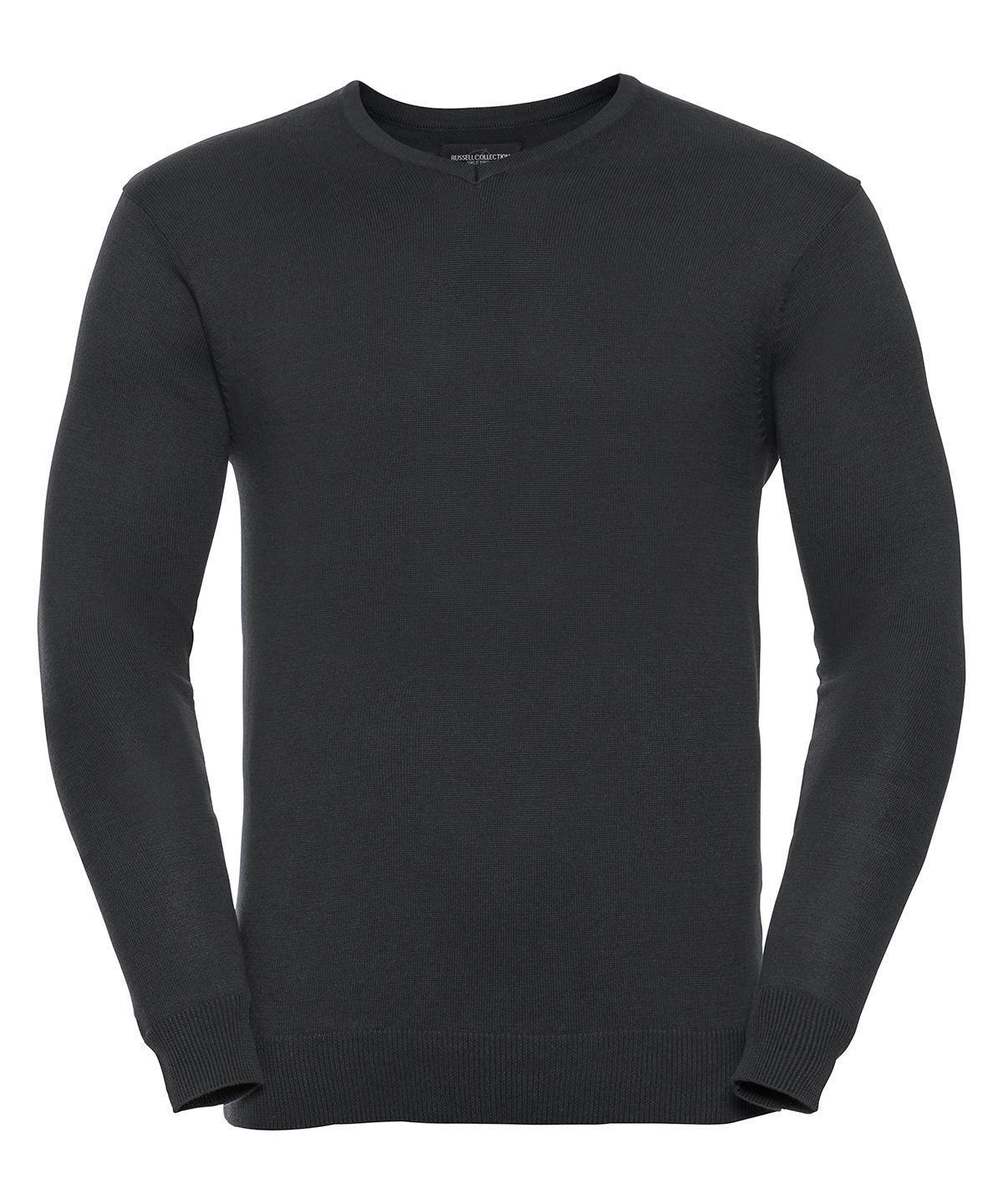 Russell Collection V-neck Knitted Sweater