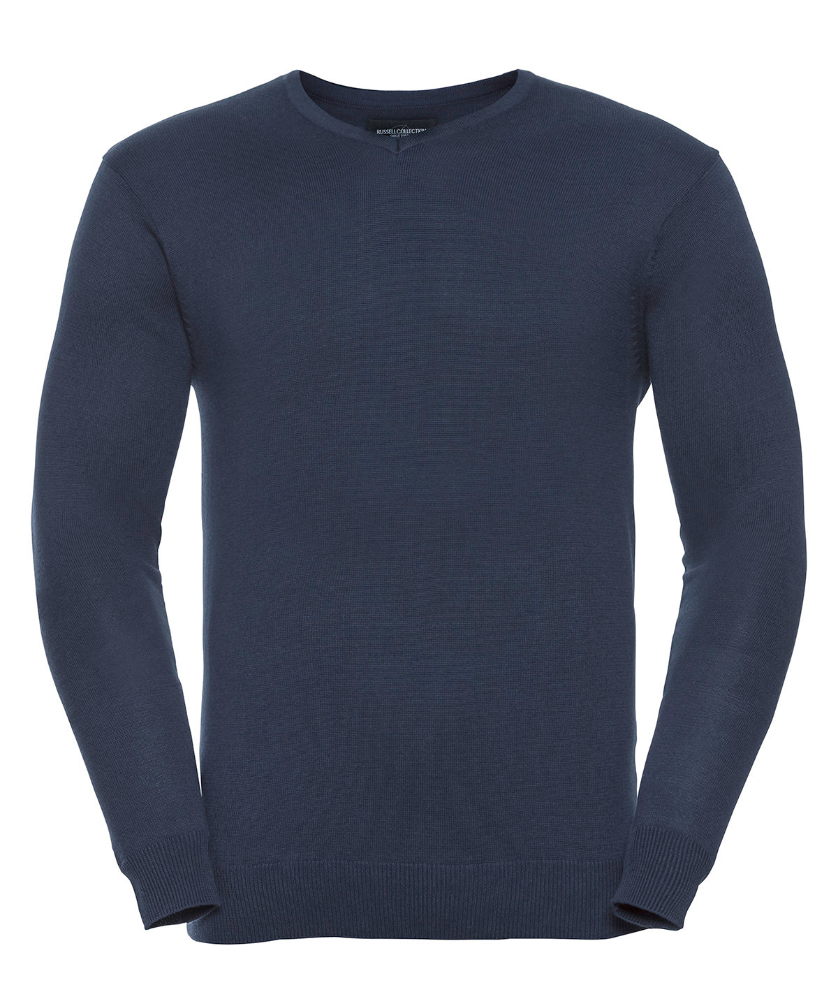 Russell Collection V-neck Knitted Sweater