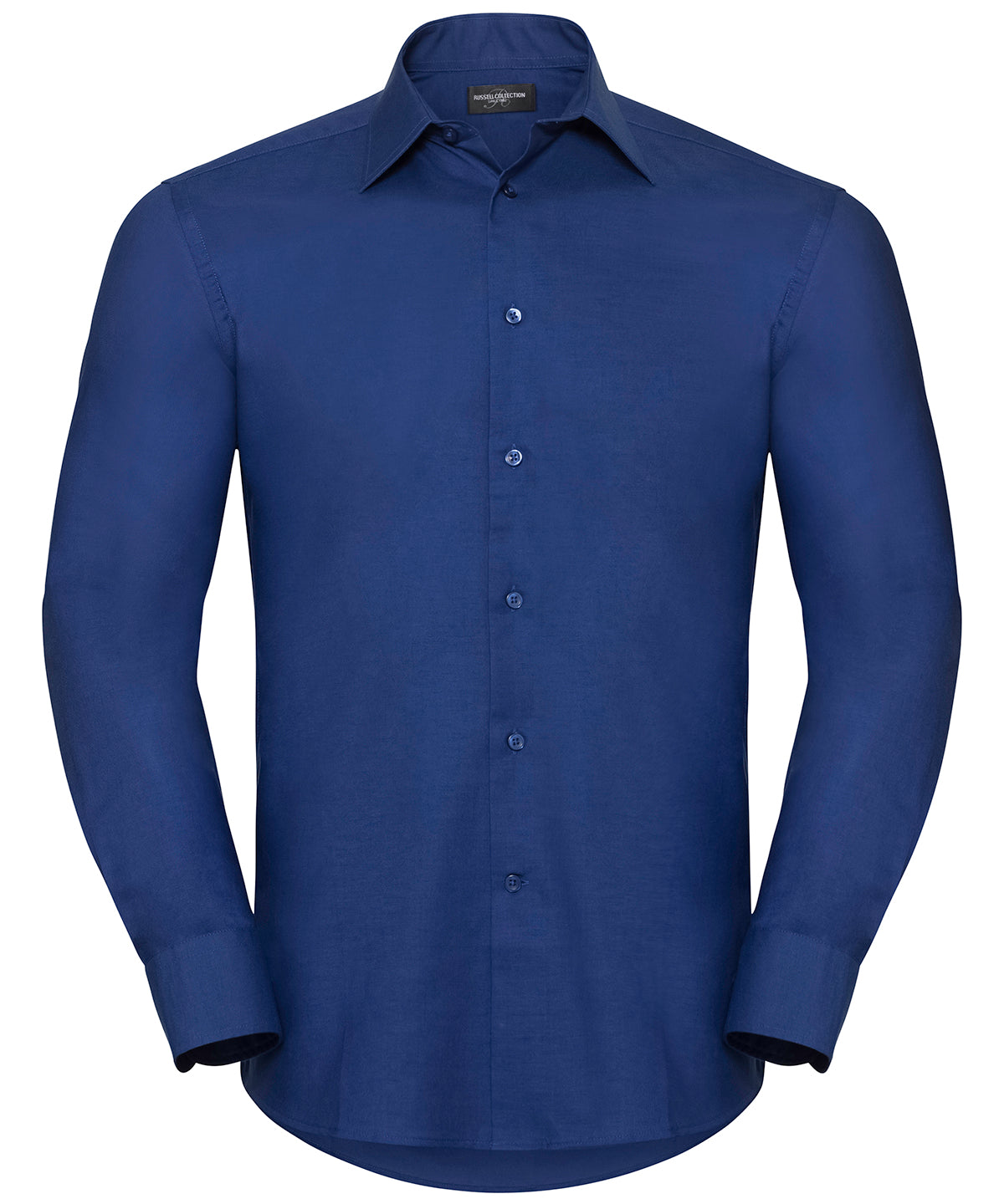 Russell Collection Long Sleeve Easycare Tailored Oxford Shirt