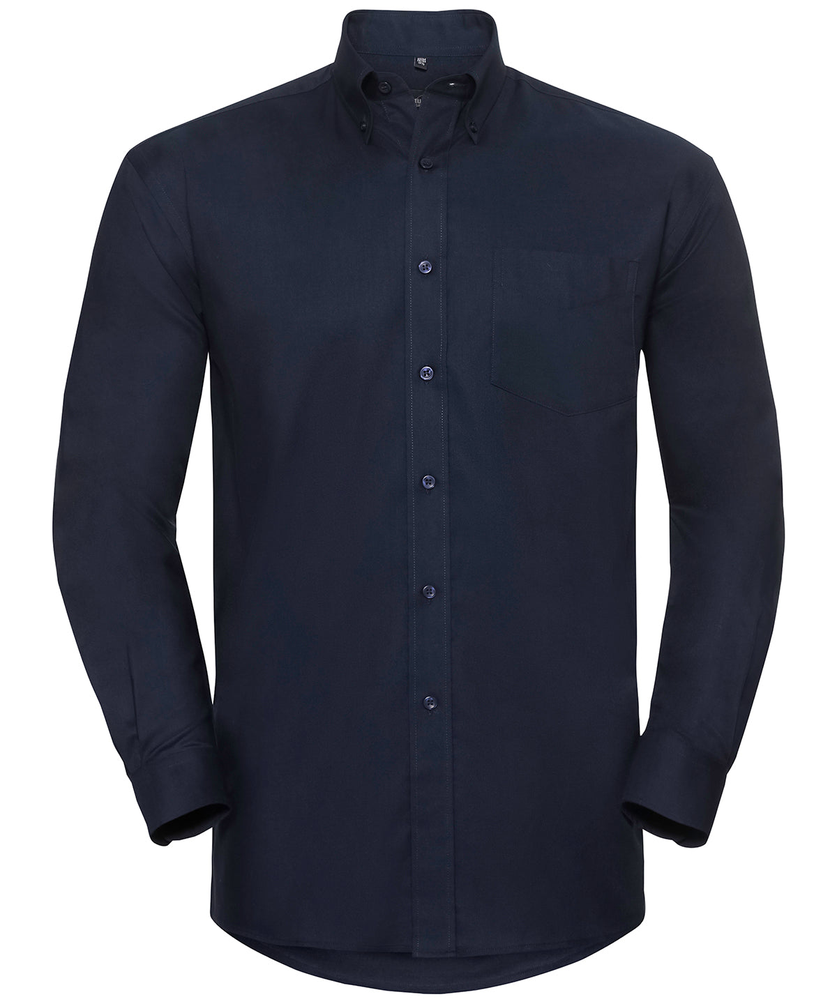 Russell Collection Long Sleeve Easycare Oxford Shirt