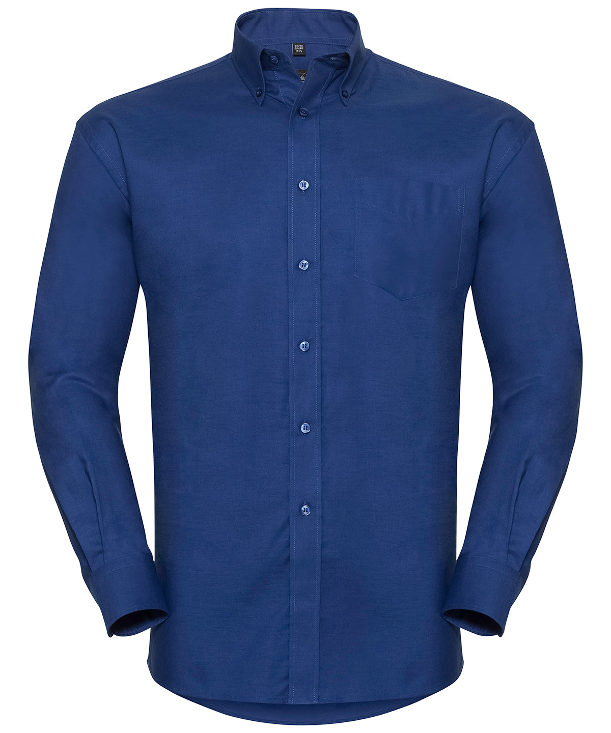 Russell Collection Long Sleeve Easycare Oxford Shirt