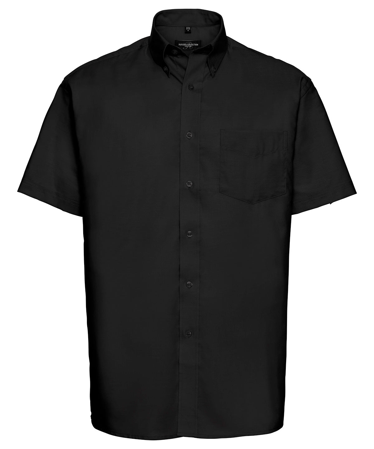 Russell Collection Short Sleeve Easycare Oxford Shirt