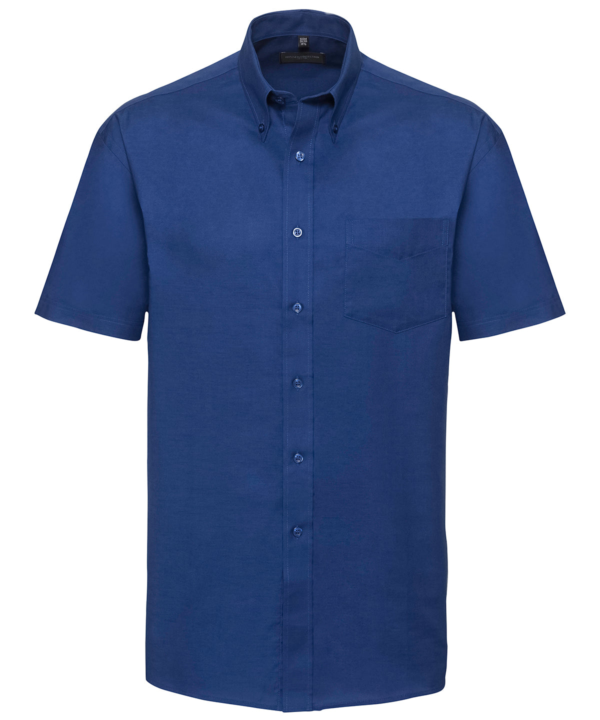 Russell Collection Short Sleeve Easycare Oxford Shirt