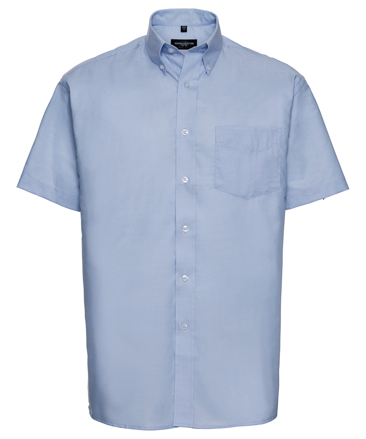 Russell Collection Short Sleeve Easycare Oxford Shirt