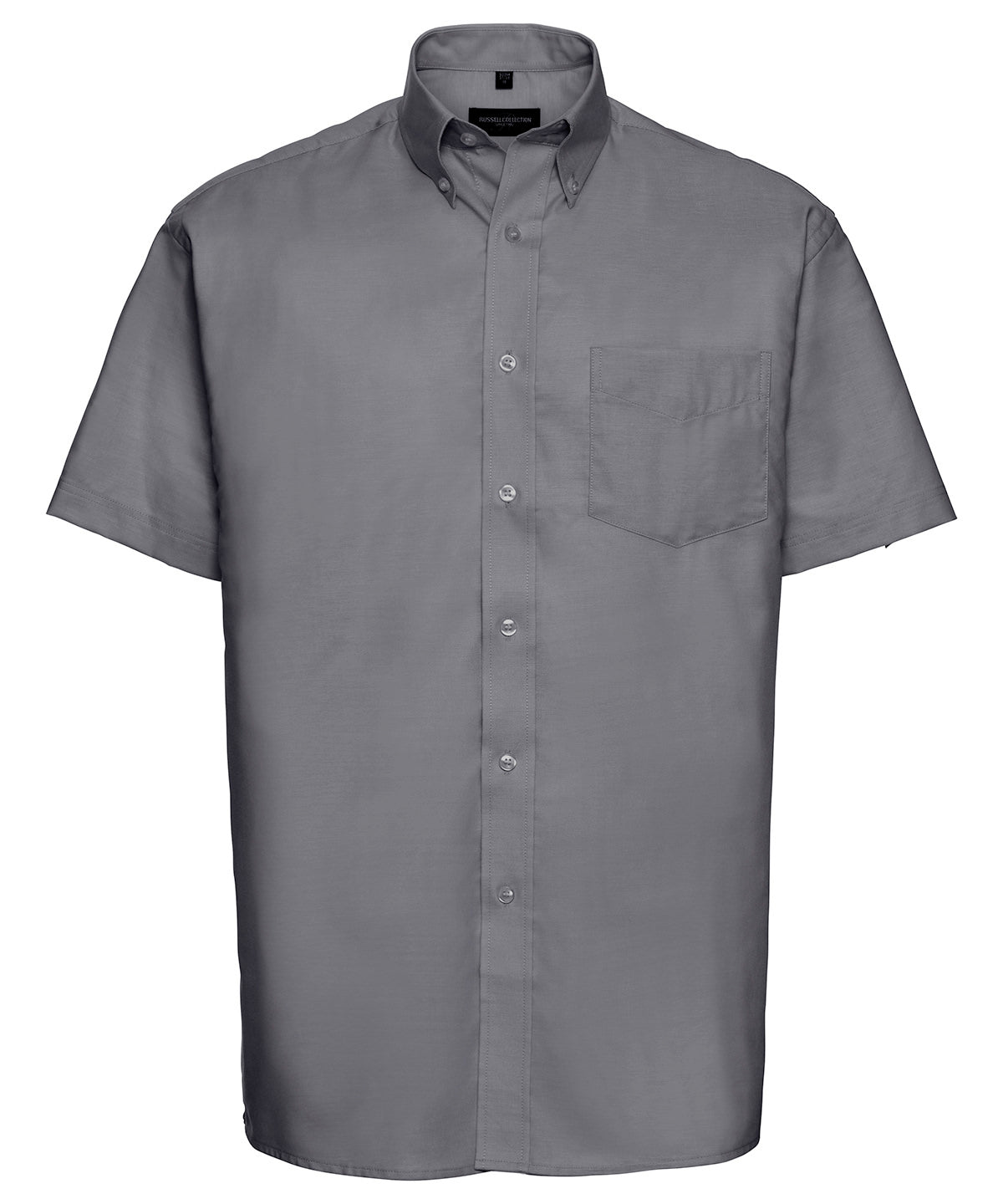 Russell Collection Short Sleeve Easycare Oxford Shirt