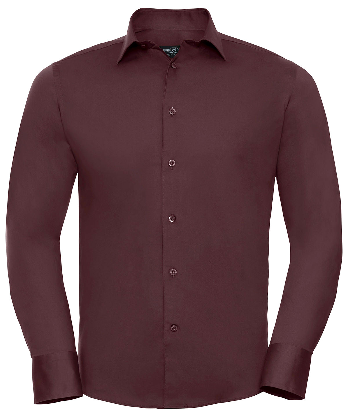 Russell Collection Long Sleeve Easycare Fitted Shirt