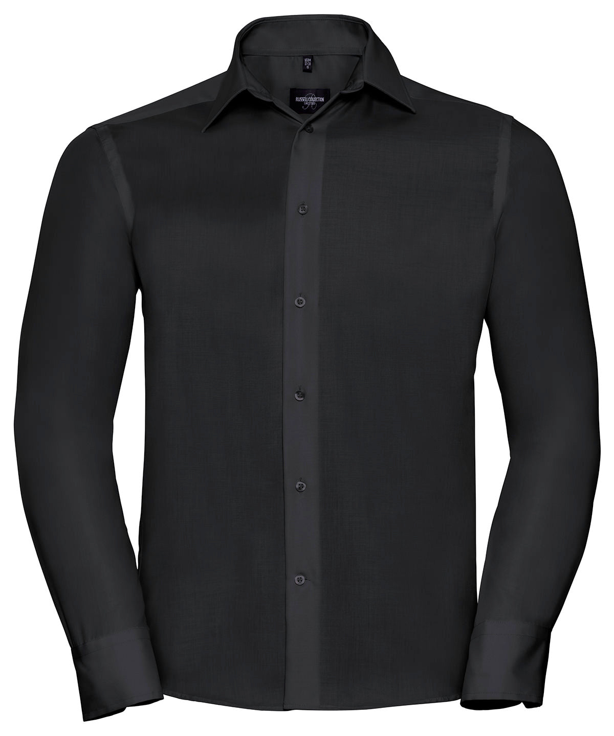 Russell Collection Long Sleeve Tailored Ultimate Non-iron Shirt