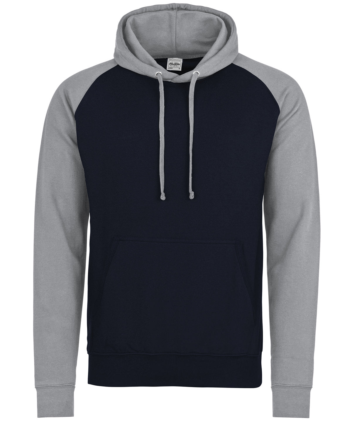 AWDis Just Hoods Baseball Hoodie