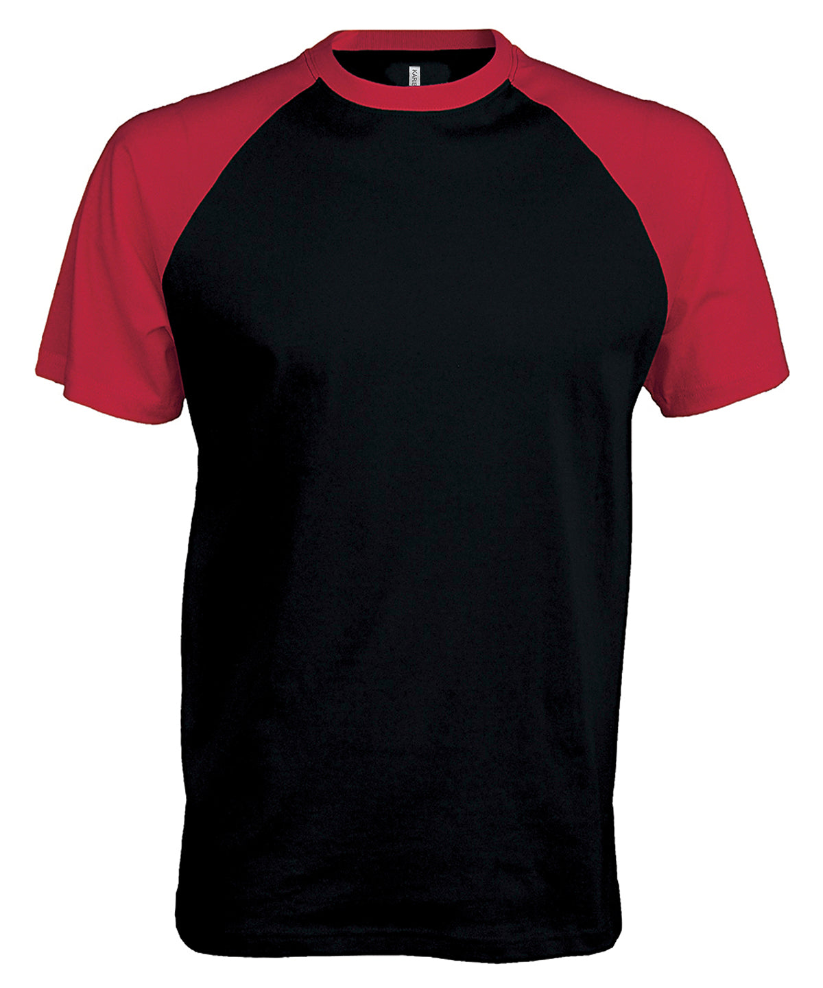 Kariban Baseball Short-sleeved Two-tone T-shirt