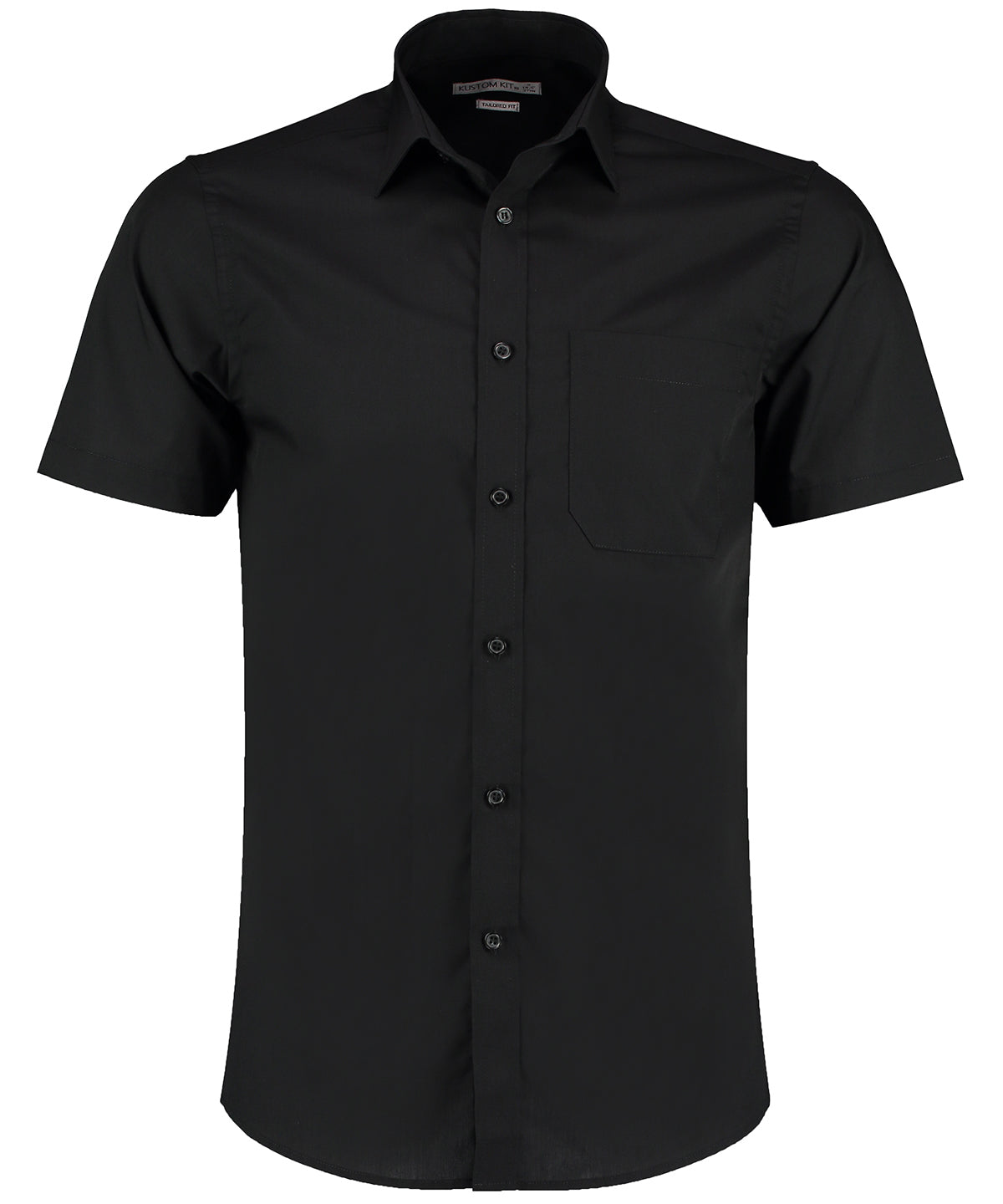 Kustom Kit Poplin Shirt Short-sleeved (tailored Fit)