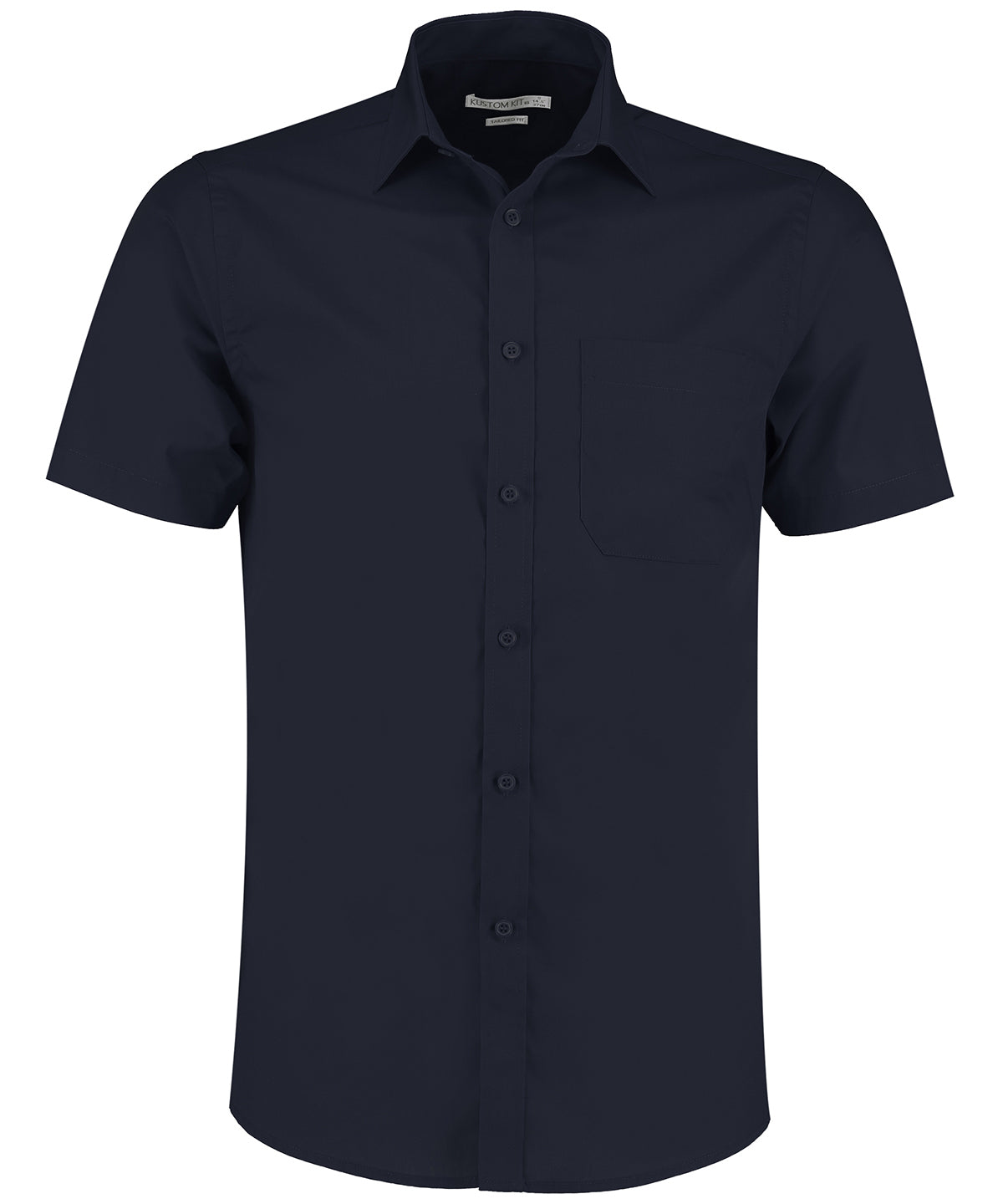 Kustom Kit Poplin Shirt Short-sleeved (tailored Fit)