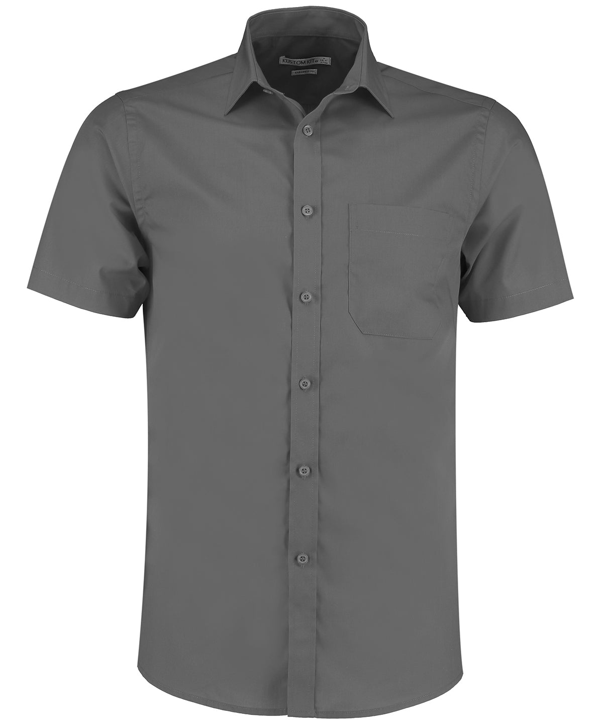 Kustom Kit Poplin Shirt Short-sleeved (tailored Fit)