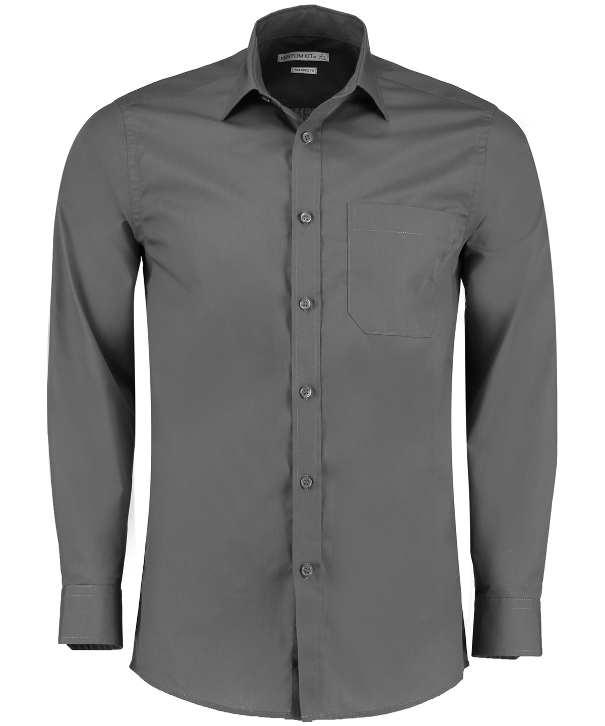 Kustom Kit Poplin Shirt Long-sleeved (tailored Fit)