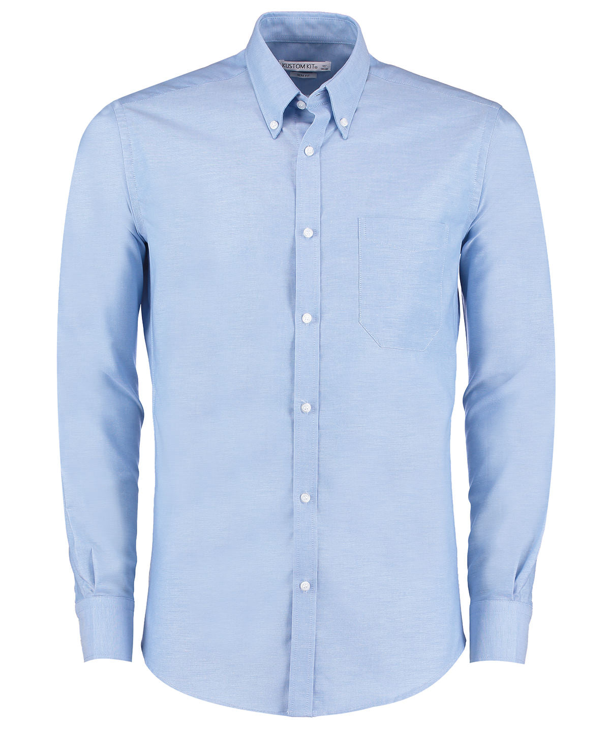 Kustom Kit Slim Fit Workwear Oxford Shirt Long-sleeved (slim Fit)