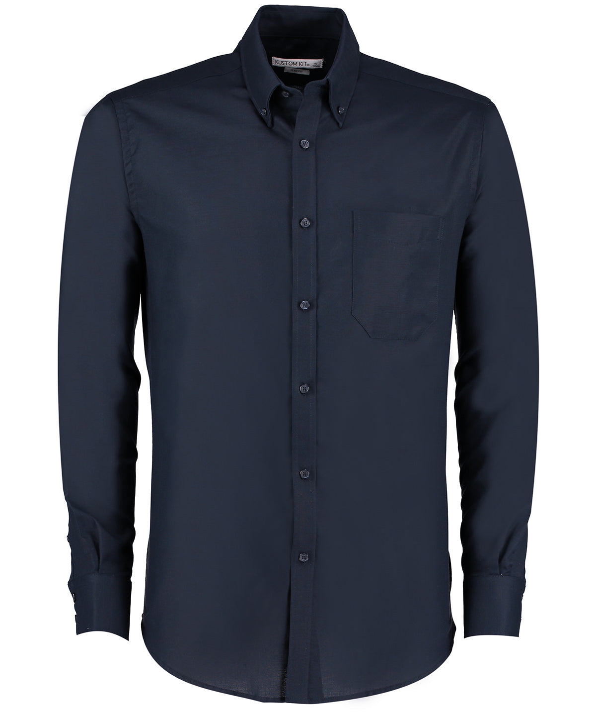 Kustom Kit Slim Fit Workwear Oxford Shirt Long-sleeved (slim Fit)