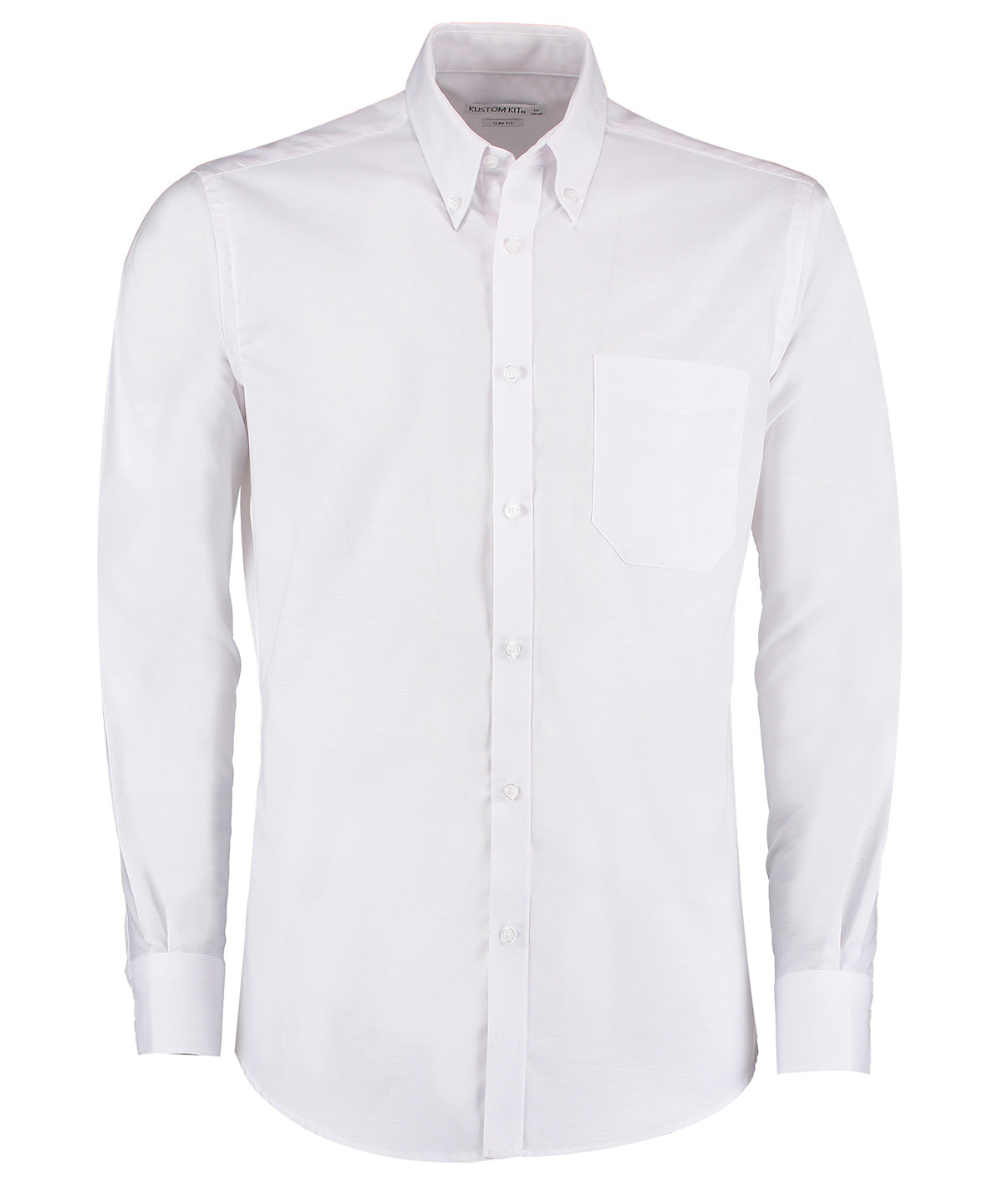 Kustom Kit Slim Fit Workwear Oxford Shirt Long-sleeved (slim Fit)