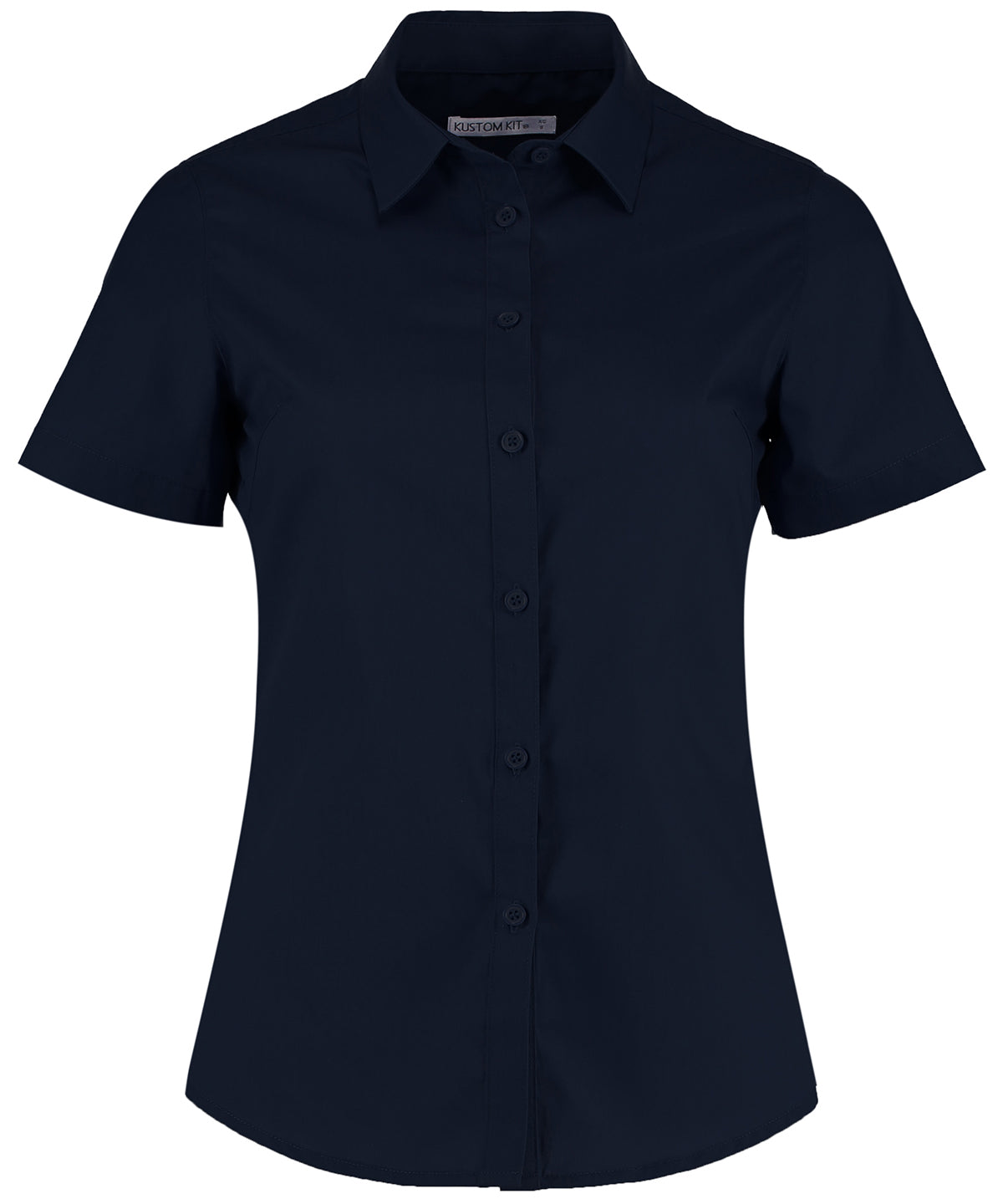 Kustom Kit Women's Poplin Shirt Short Sleeve