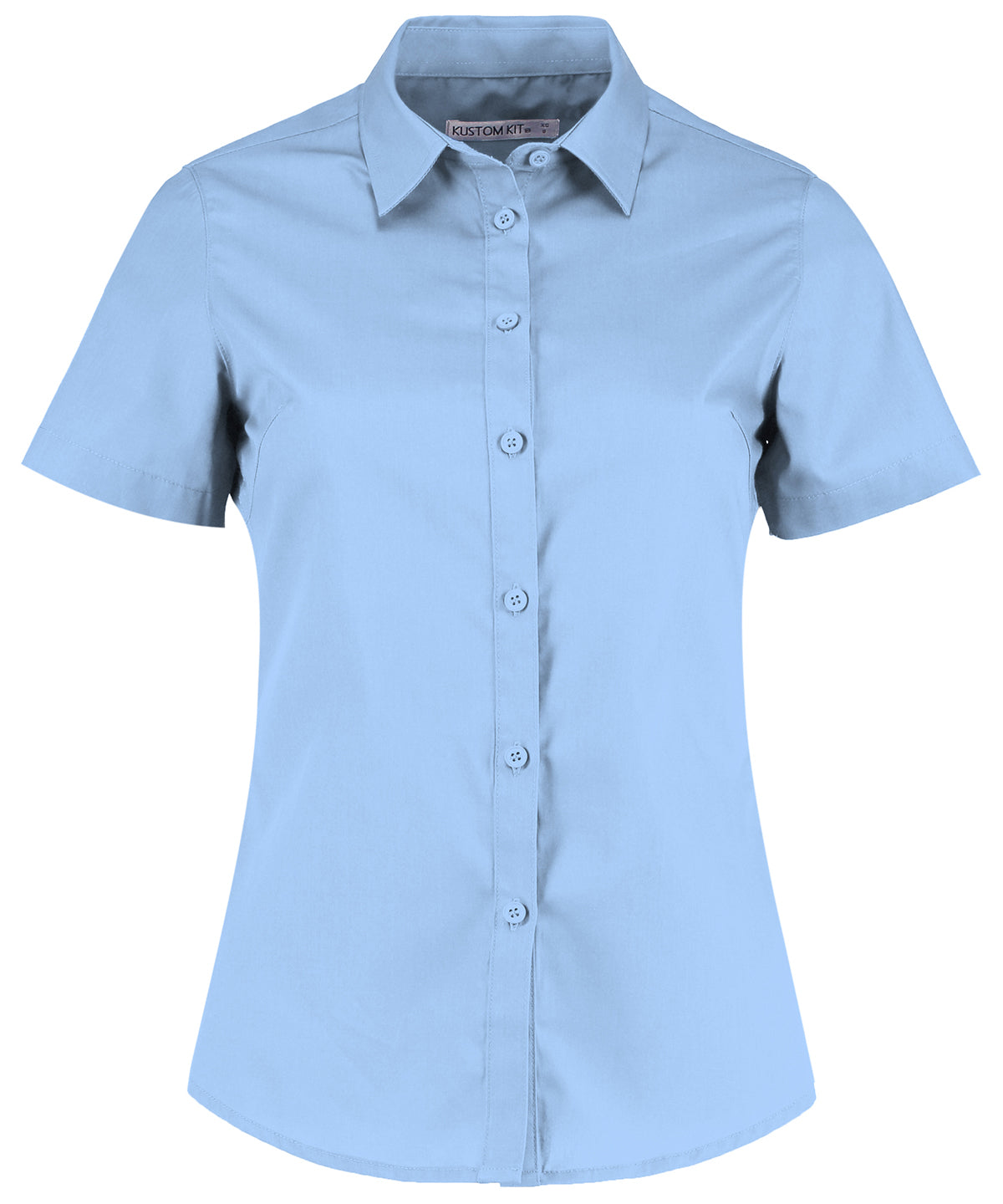 Kustom Kit Women's Poplin Shirt Short Sleeve