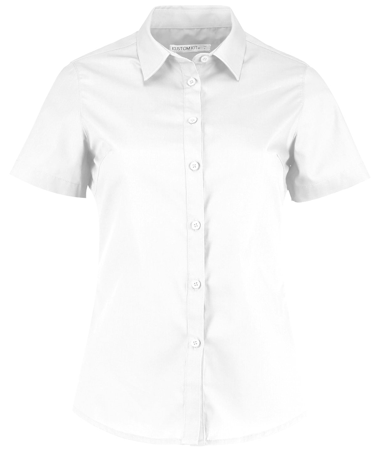 Kustom Kit Women's Poplin Shirt Short Sleeve