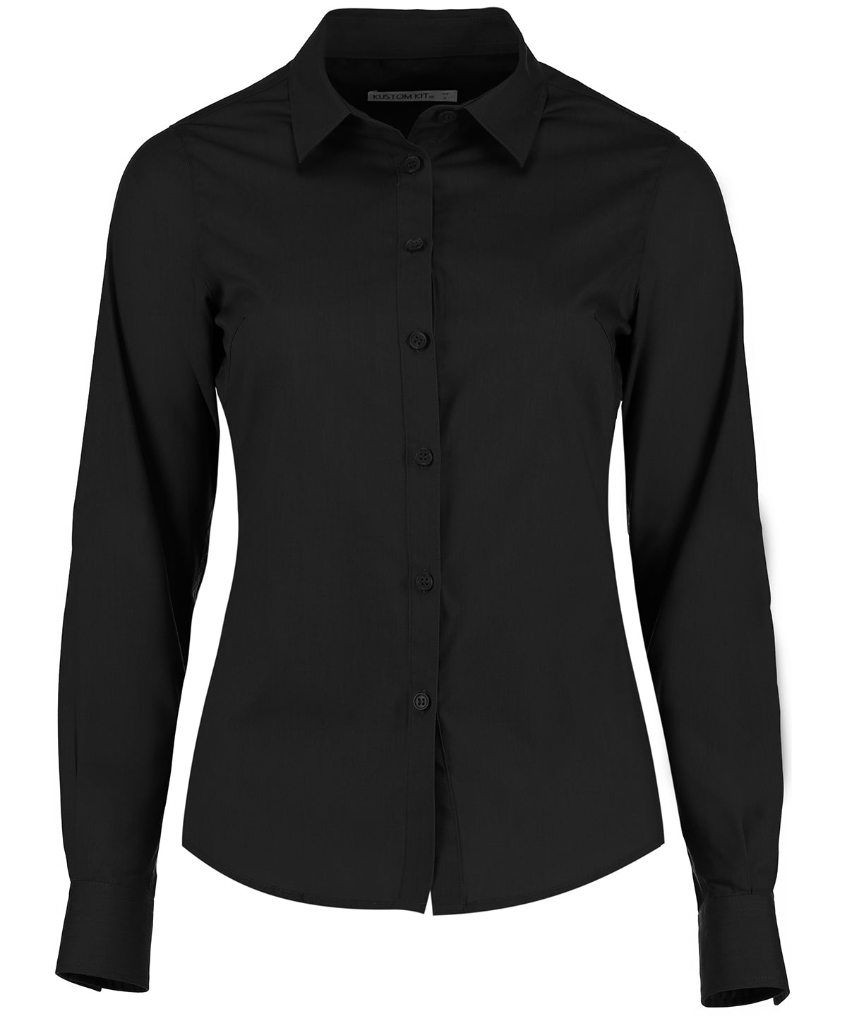 Kustom Kit Women's Poplin Shirt Long Sleeve