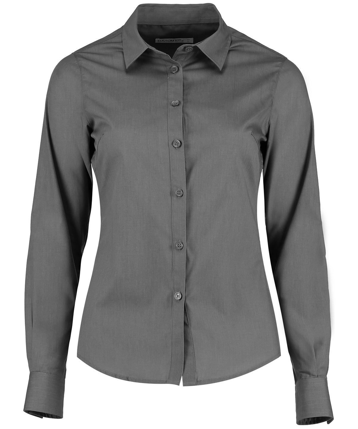 Kustom Kit Women's Poplin Shirt Long Sleeve