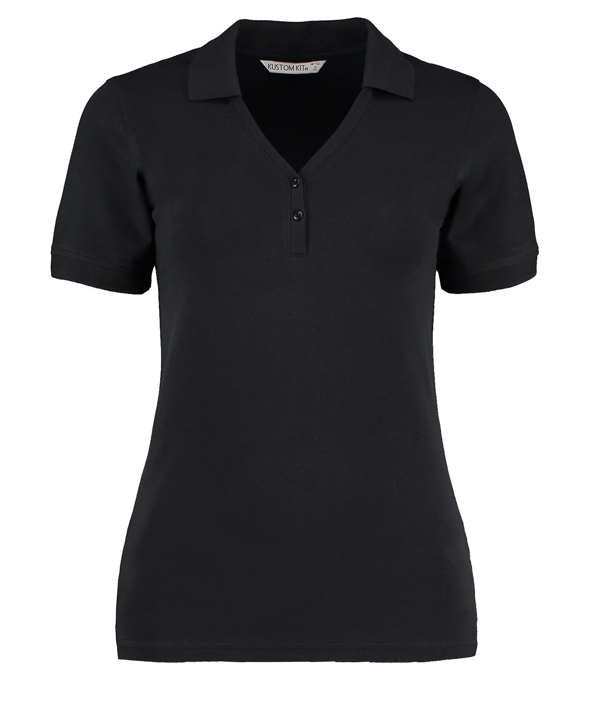 Kustom Kit Sophia V-neck Polo (regular Fit)