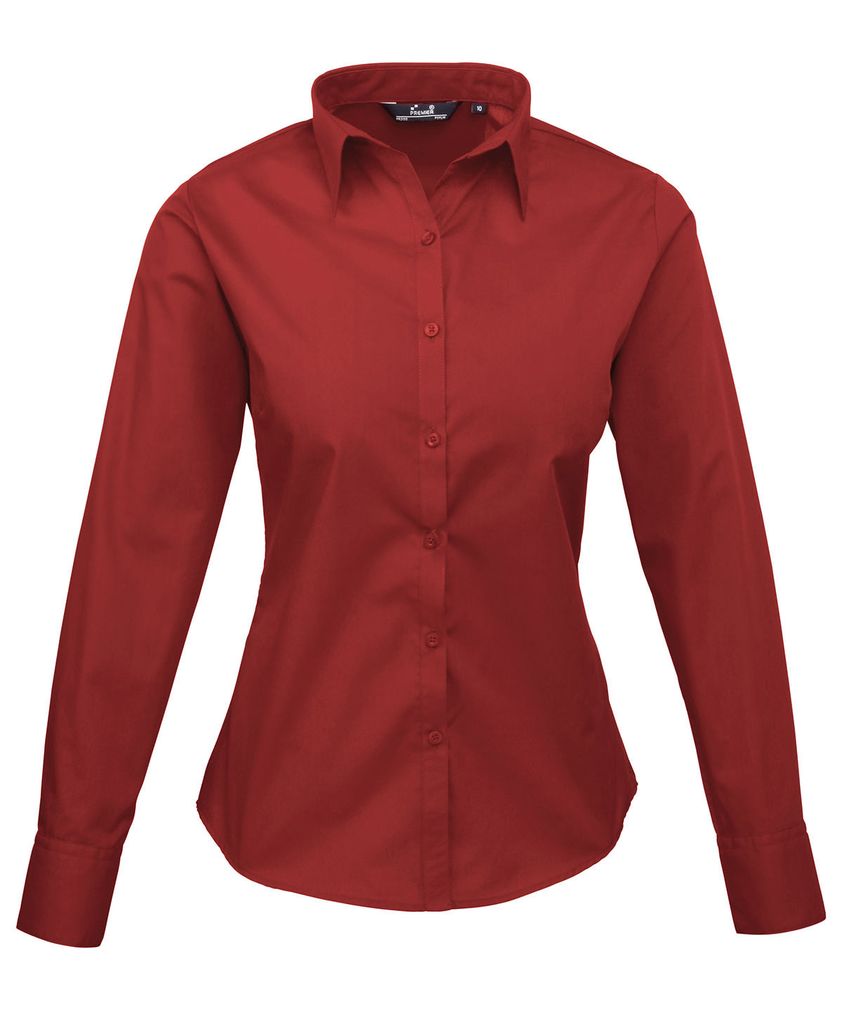 Premier Women's Poplin Long Sleeve Blouse