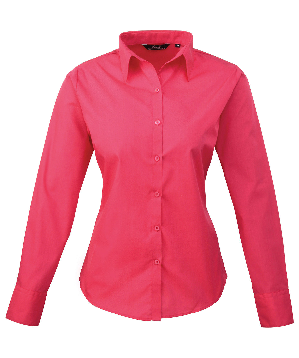 Premier Women's Poplin Long Sleeve Blouse