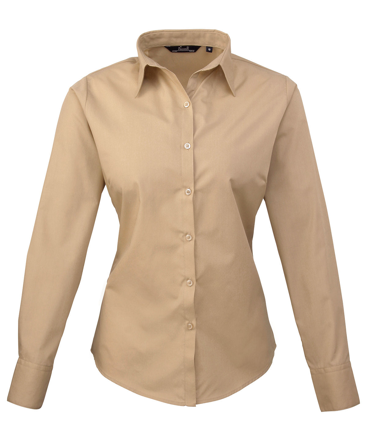 Premier Women's Poplin Long Sleeve Blouse