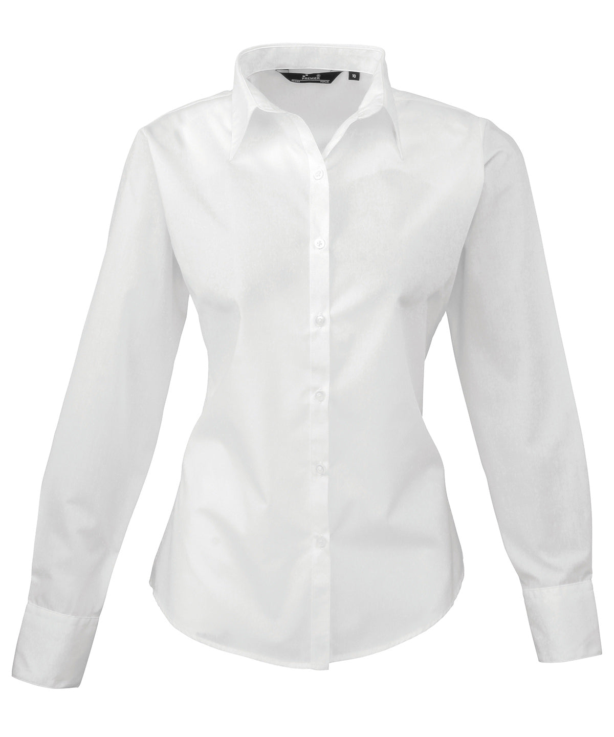 Premier Women's Poplin Long Sleeve Blouse