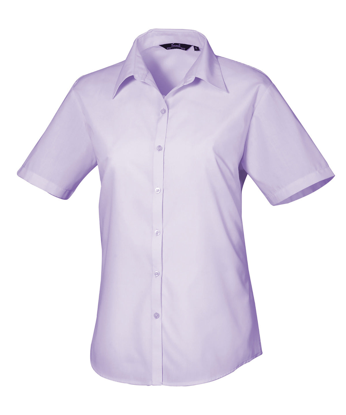 Premier Women's Short Sleeve Poplin Blouse