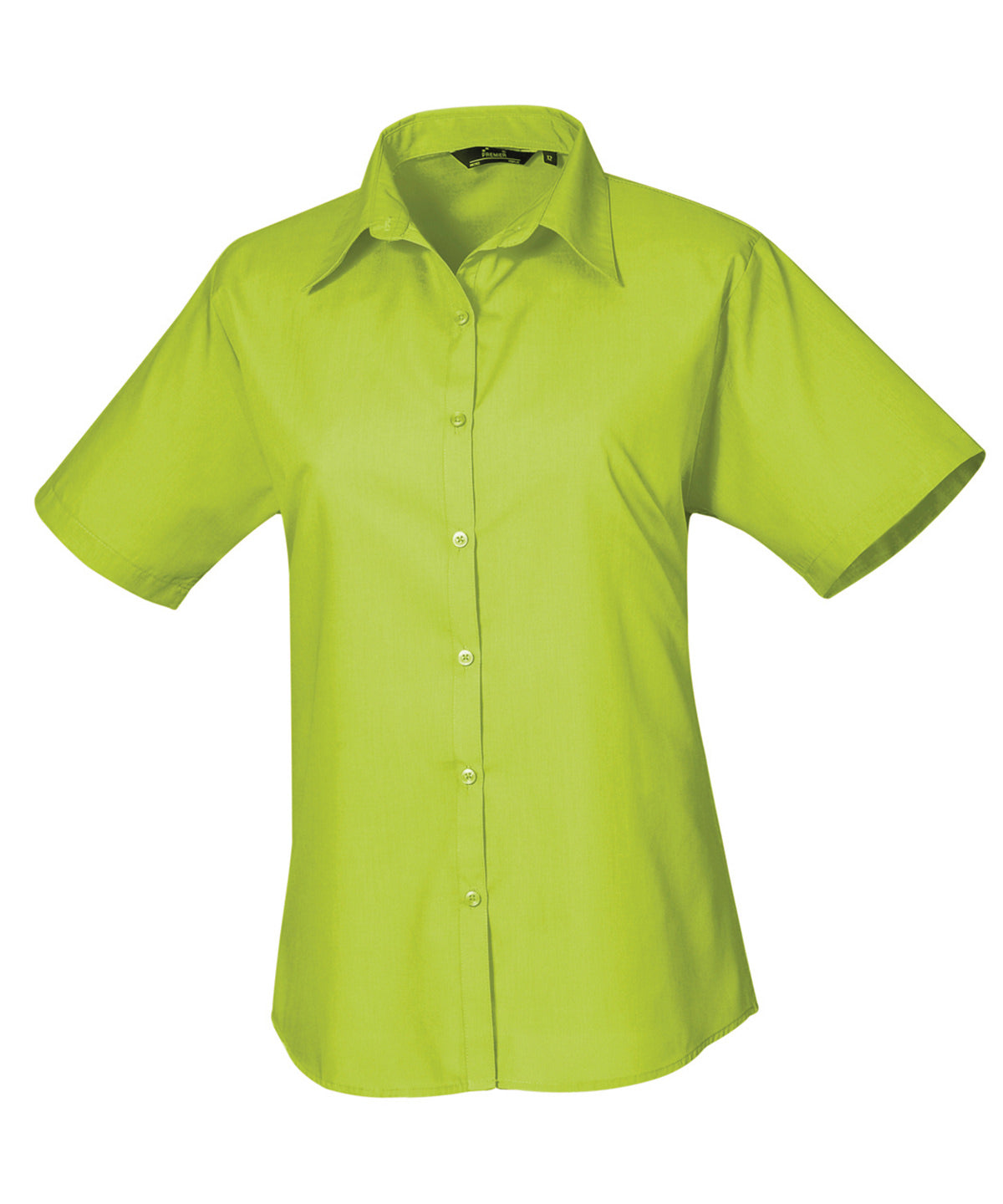 Premier Women's Short Sleeve Poplin Blouse