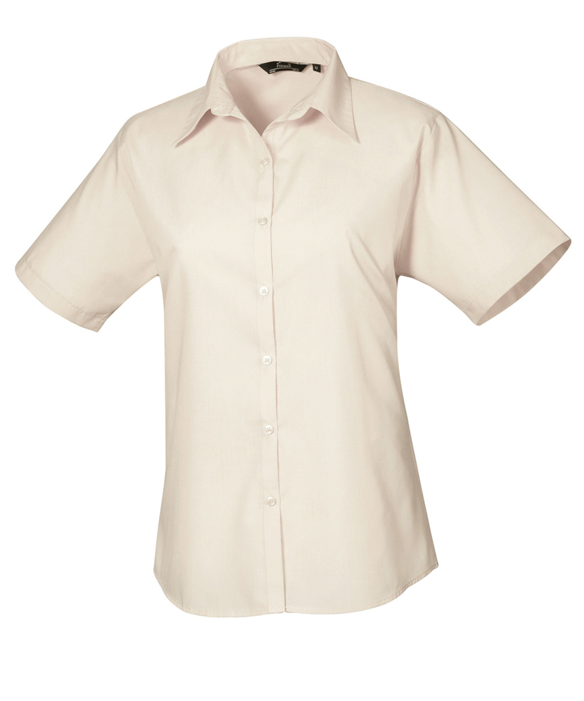 Premier Women's Short Sleeve Poplin Blouse